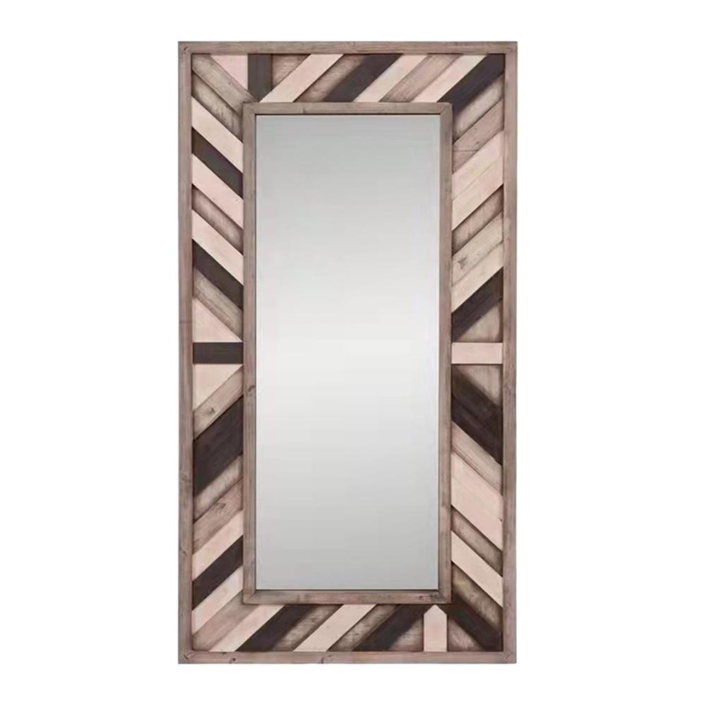 Screen Gems Everly Leaning Wood Mirror 71" X 32" Sg21A008. Picture 1