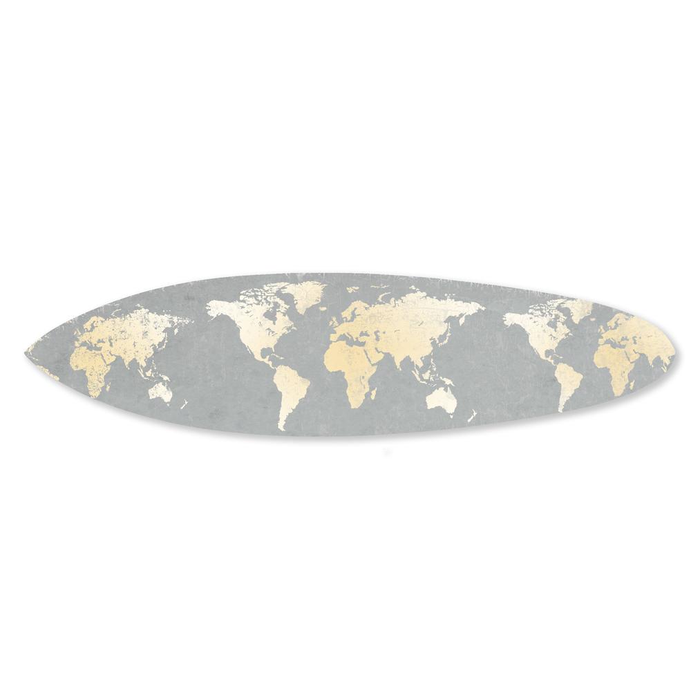 Screen Gems Around The World Surfboard Wall Art Sgw91906. Picture 2