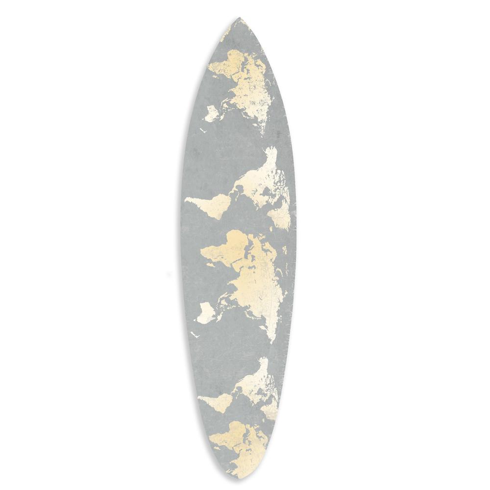 Screen Gems Around The World Surfboard Wall Art Sgw91906. Picture 1
