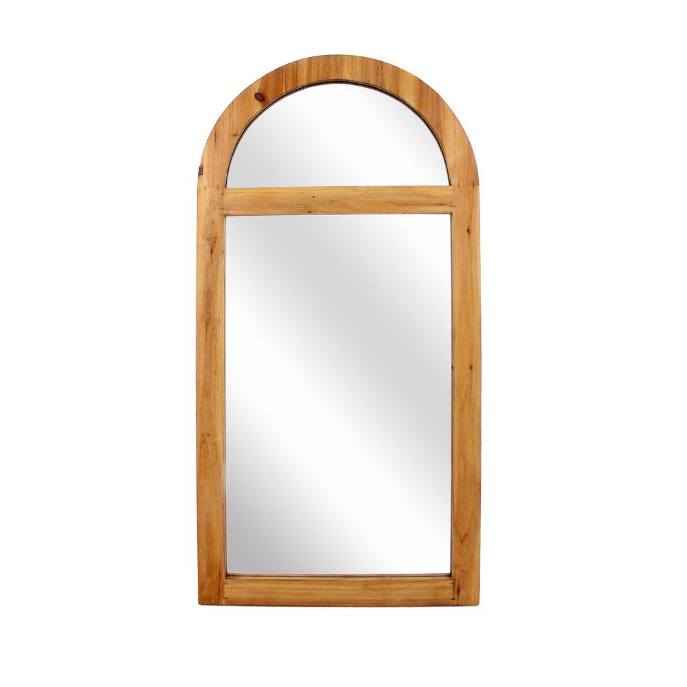 Rustic Dressing Mirror With Minimalist Wooden Window Frame. Picture 2