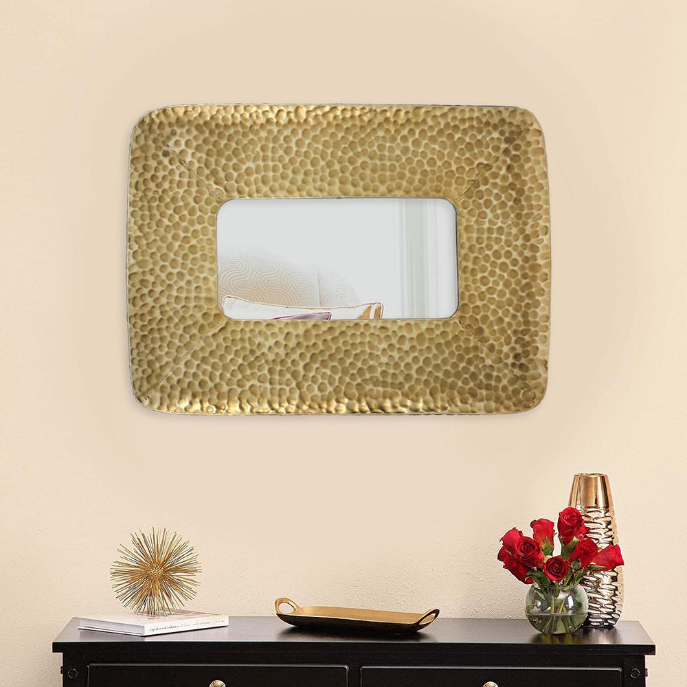 Coastal Style Cobbly Cosmetic Mirror. Picture 5