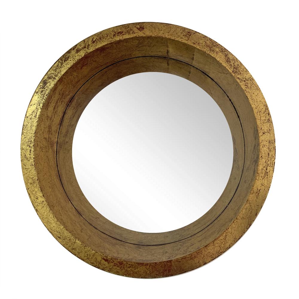 Contemporary Round Tray-Shaped Cosmetic Mirror. Picture 5