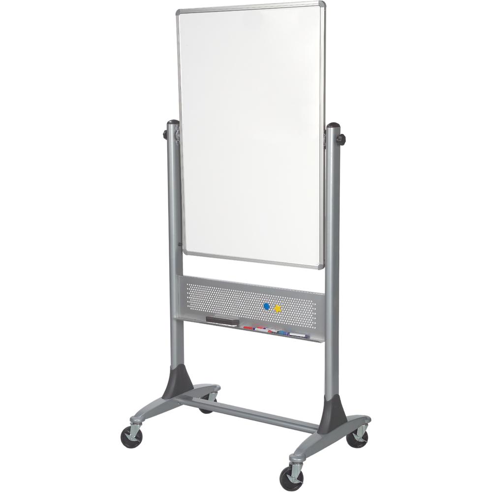 Balt Reversible Easel Board - 40" Width x 30" Height - Surface - Anodized Aluminum Frame - Film - 1 Each. Picture 1