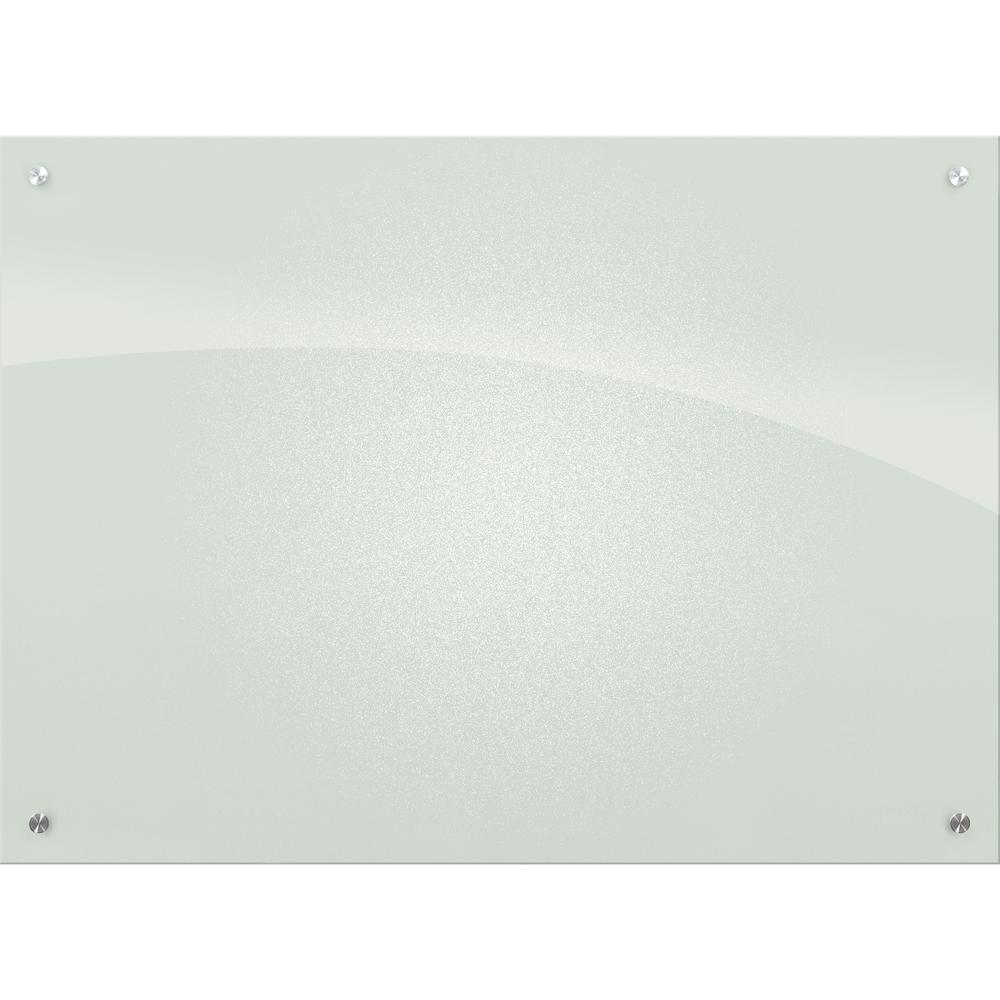 Balt Frosted Pearl Glass Dry Erase Markerboard - 48" (4 Ft) Width X 36 ...