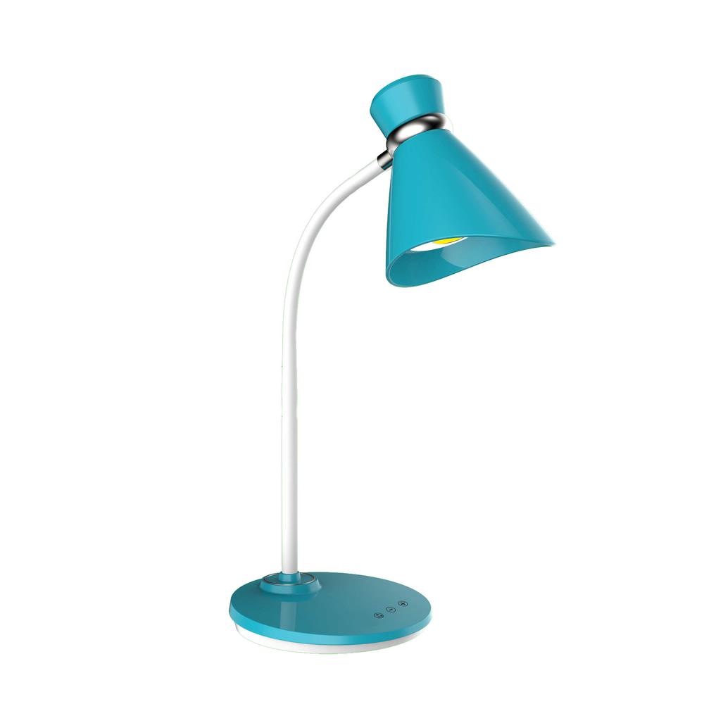 6W Desk Lamp, Blue. Picture 1
