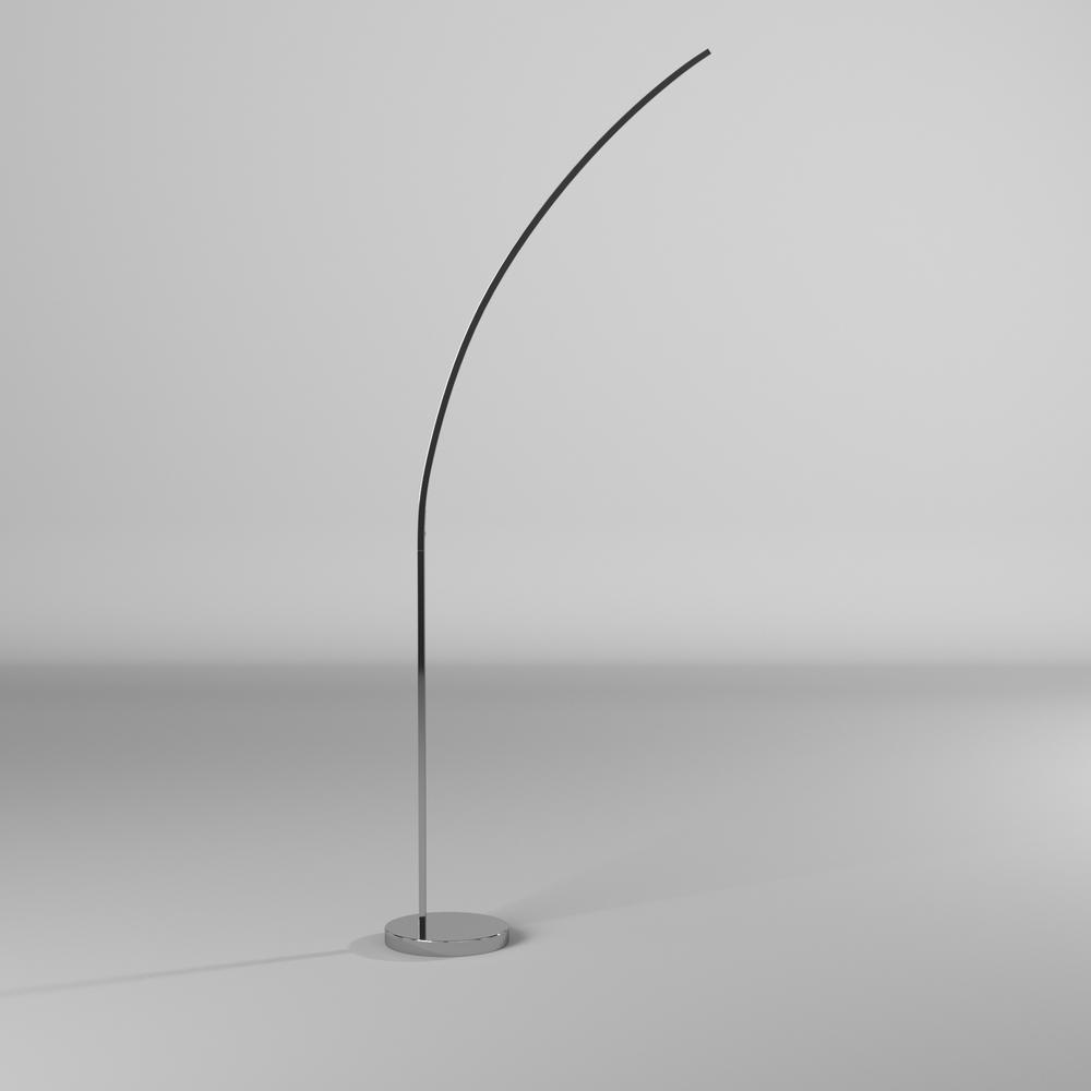 22W Floor Lamp Polished Chrome Finish. Picture 6