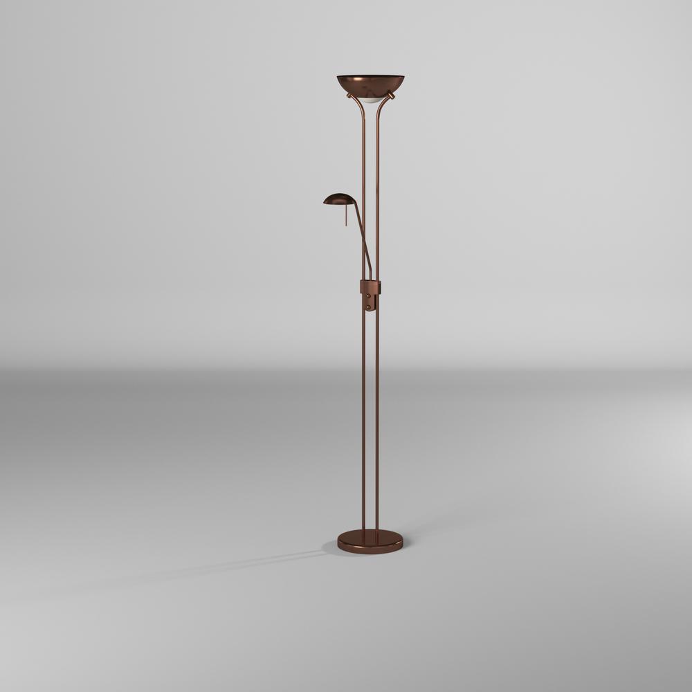 Mother/Son Floor Lamp/Oil Brushed Bronze. Picture 5