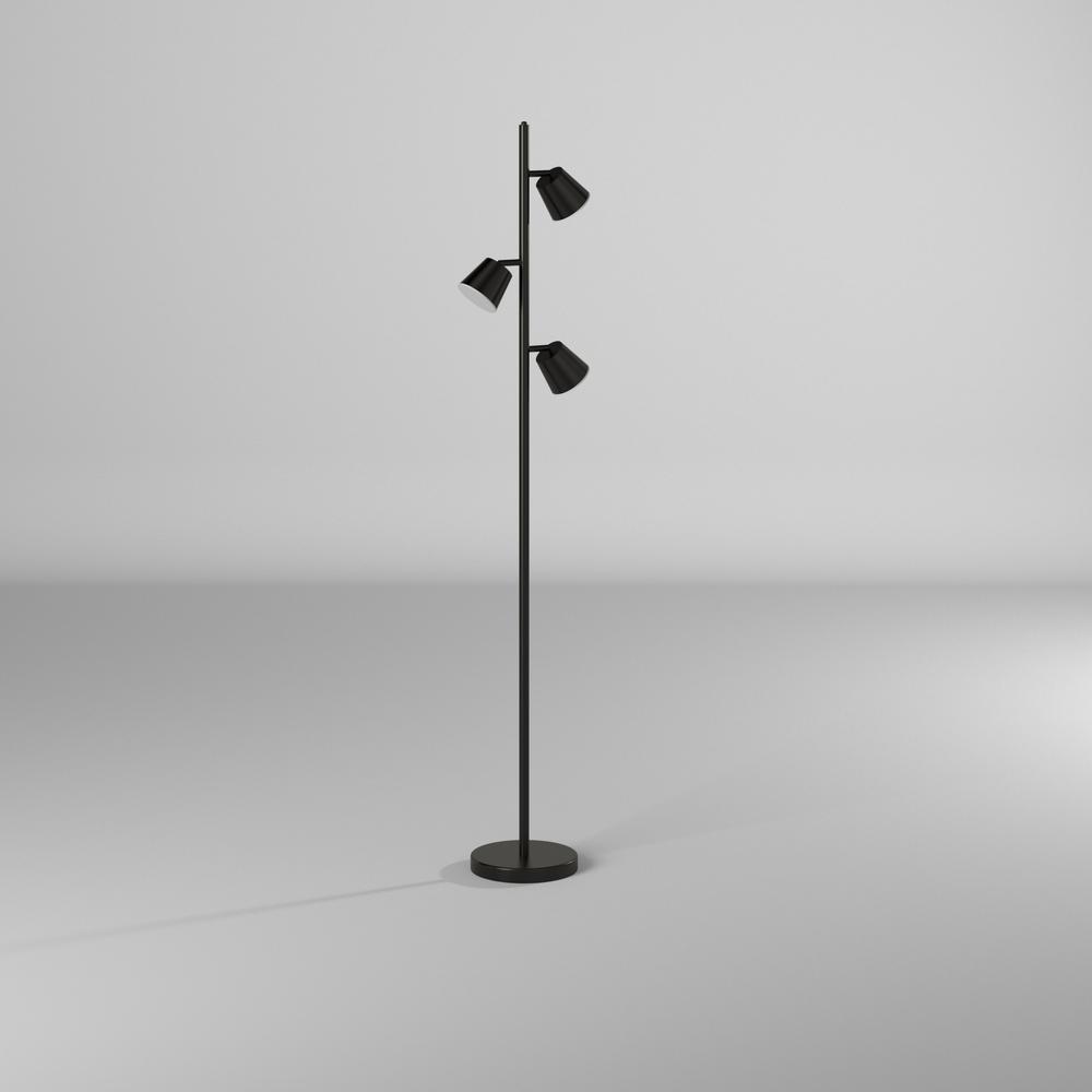3LT Floor Lamp, BK. Picture 5
