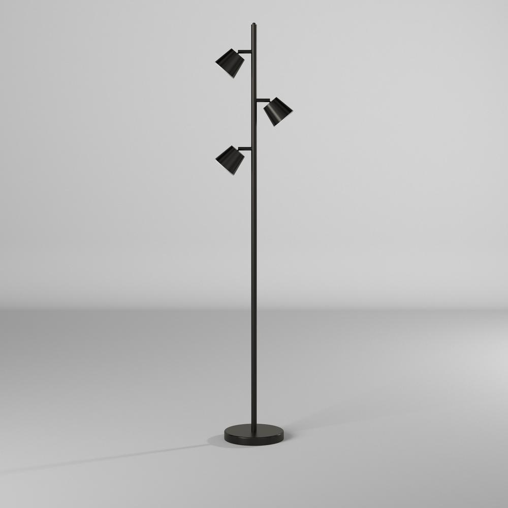 3LT Floor Lamp, BK. Picture 7