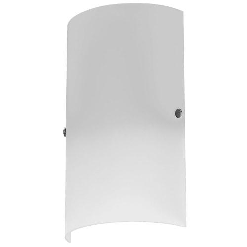 1LT White Wall Sconce. Picture 1