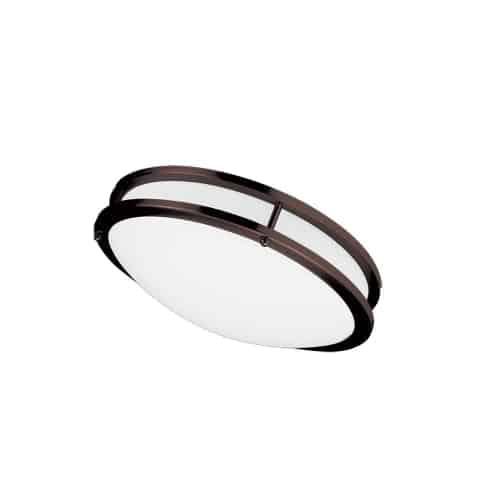 LED Ceiling Flush 18W 310mm (12"),Bronze. Picture 1