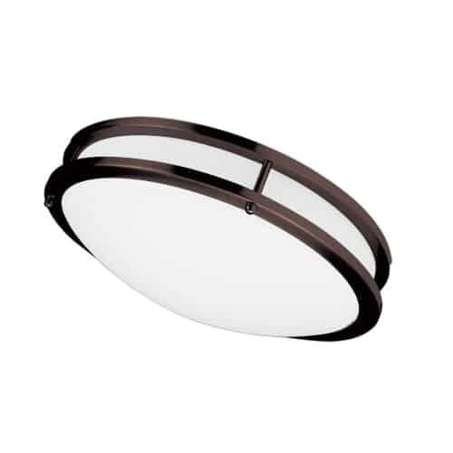 LED Ceiling Flush 26W 410mm (16"),Bronze. Picture 1