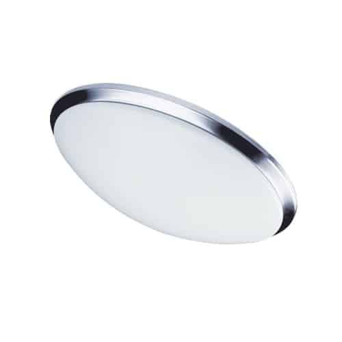 LED Ceiling Flush 22W 381mm (15"),Polished Chrome. Picture 1