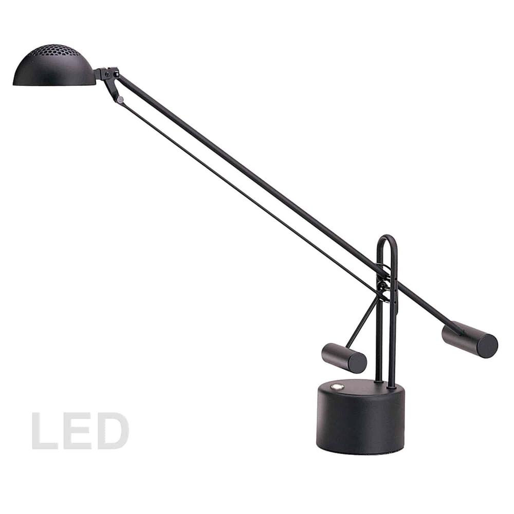8W Desk Lamp, Black Finish. Picture 1