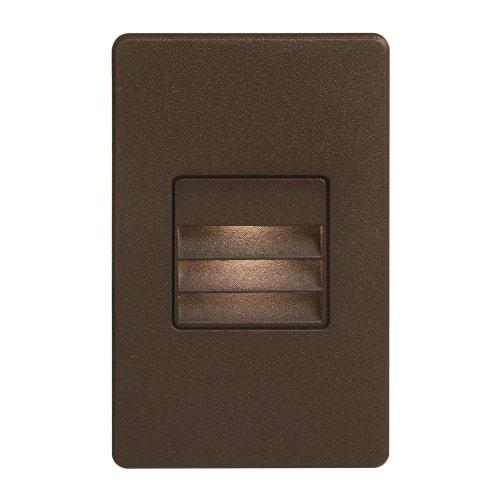 Bronze-Rectangle In/Outdoor 3W LED Wa. Picture 1