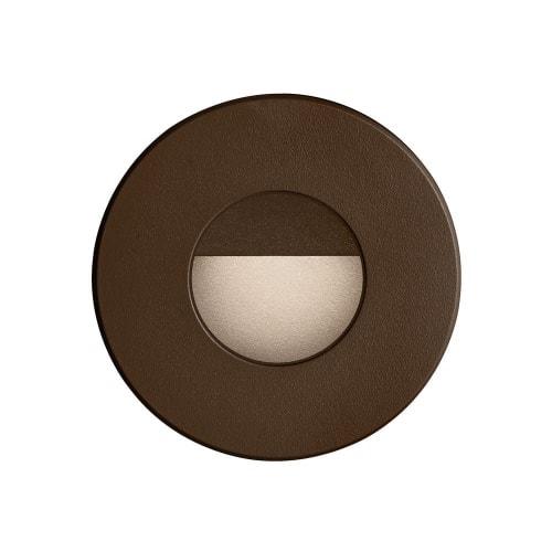 Bronze Round In/Outdoor 3W LED Wall Ligh. Picture 1