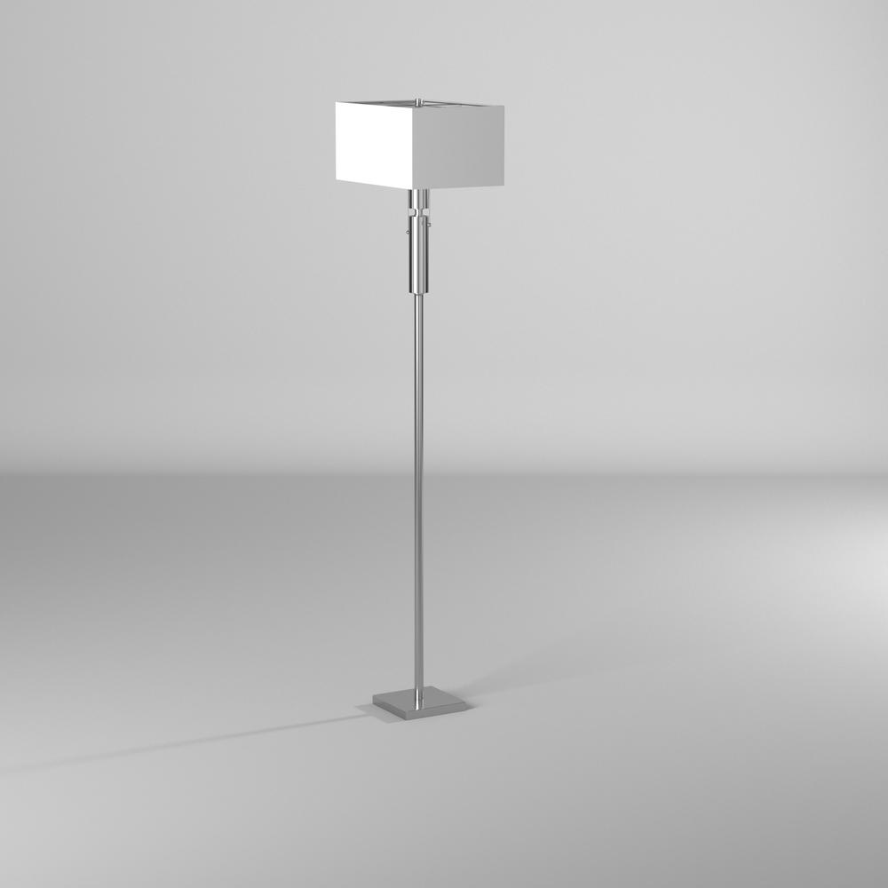 Floor Lamp, Rectangular Shade. Picture 5