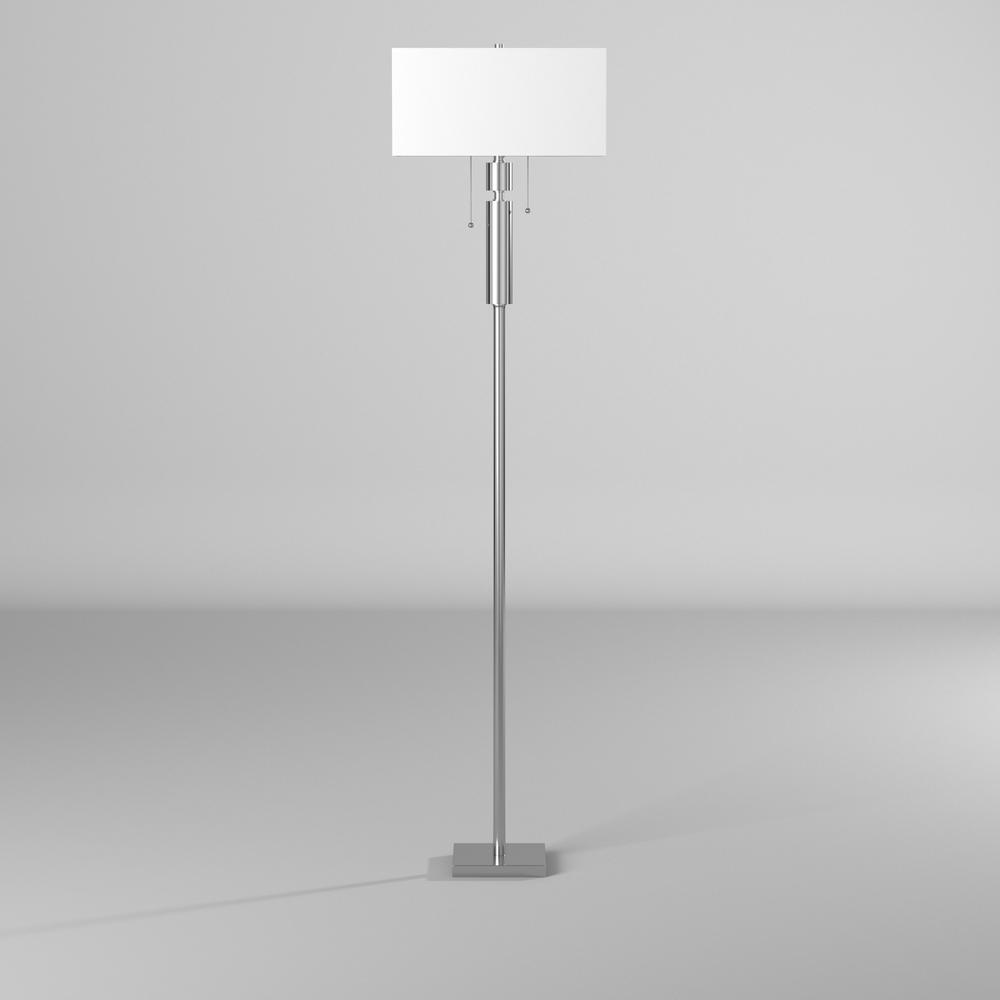 Floor Lamp, Rectangular Shade. Picture 6