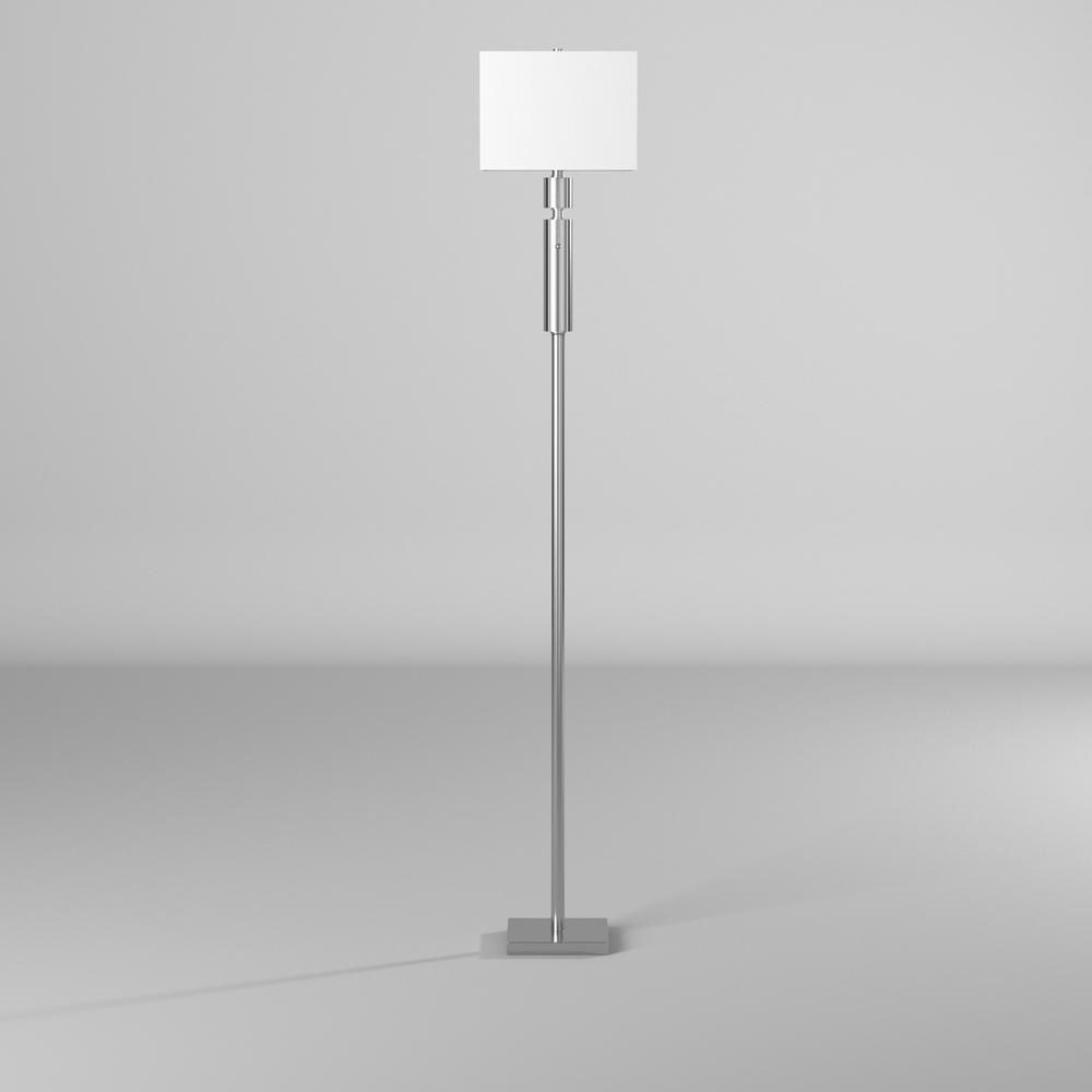 Floor Lamp, Rectangular Shade. Picture 7