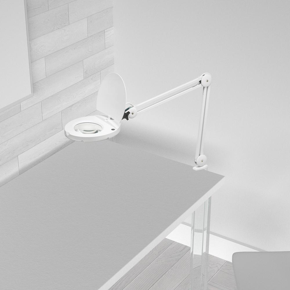 Magnifier,A-Bracket White. Picture 2