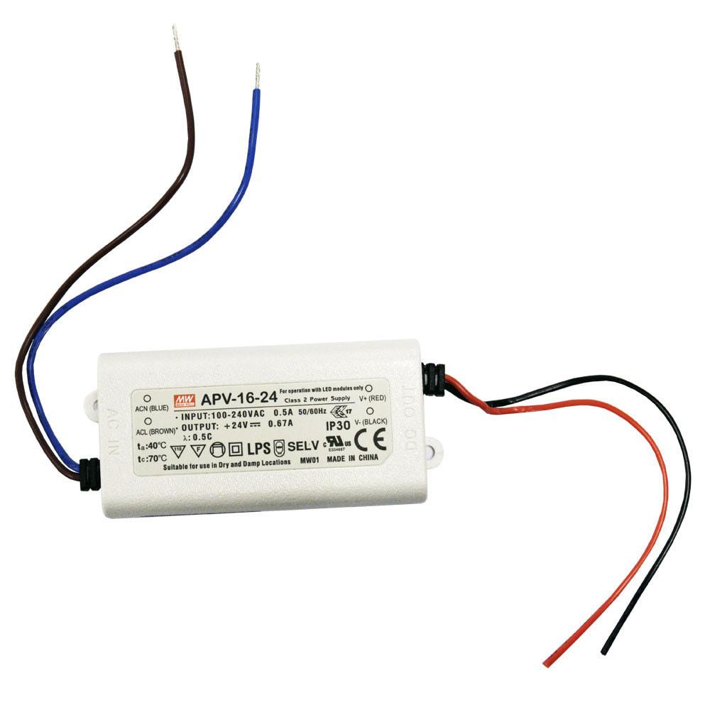 24V-DC, 16W LED Driver. Picture 1