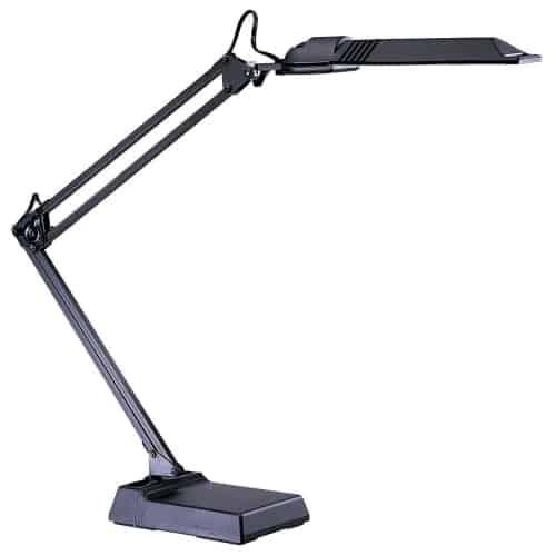 Fluorescent Extended Reach Desk Lamp. Picture 1