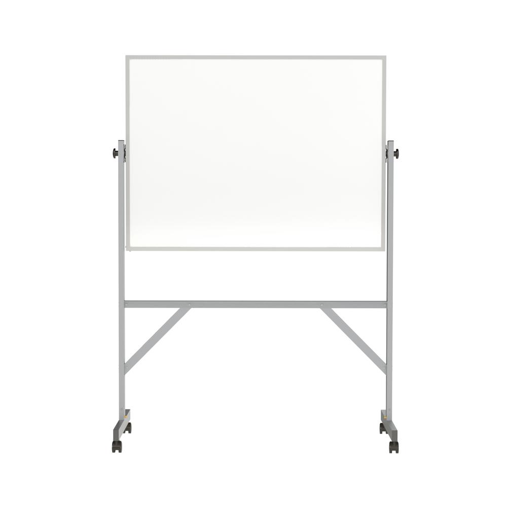 Ghent Reversible Whiteboard with Wood Frame, 3'H x 4'W. Picture 2