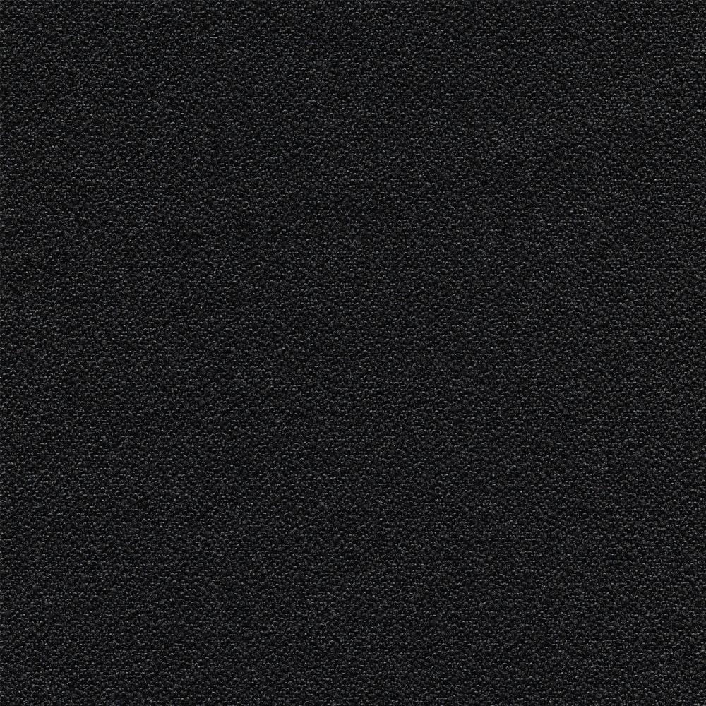 76⅛" x 52⅜" Nexus Partition - 2-Sided Mobile Porcelain Magn WB/ Fabric TB Black. Picture 2