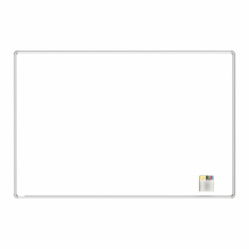 36" x 48" Nexus Wall-Mounted Porcelain Magnetic Whiteboard. Picture 2