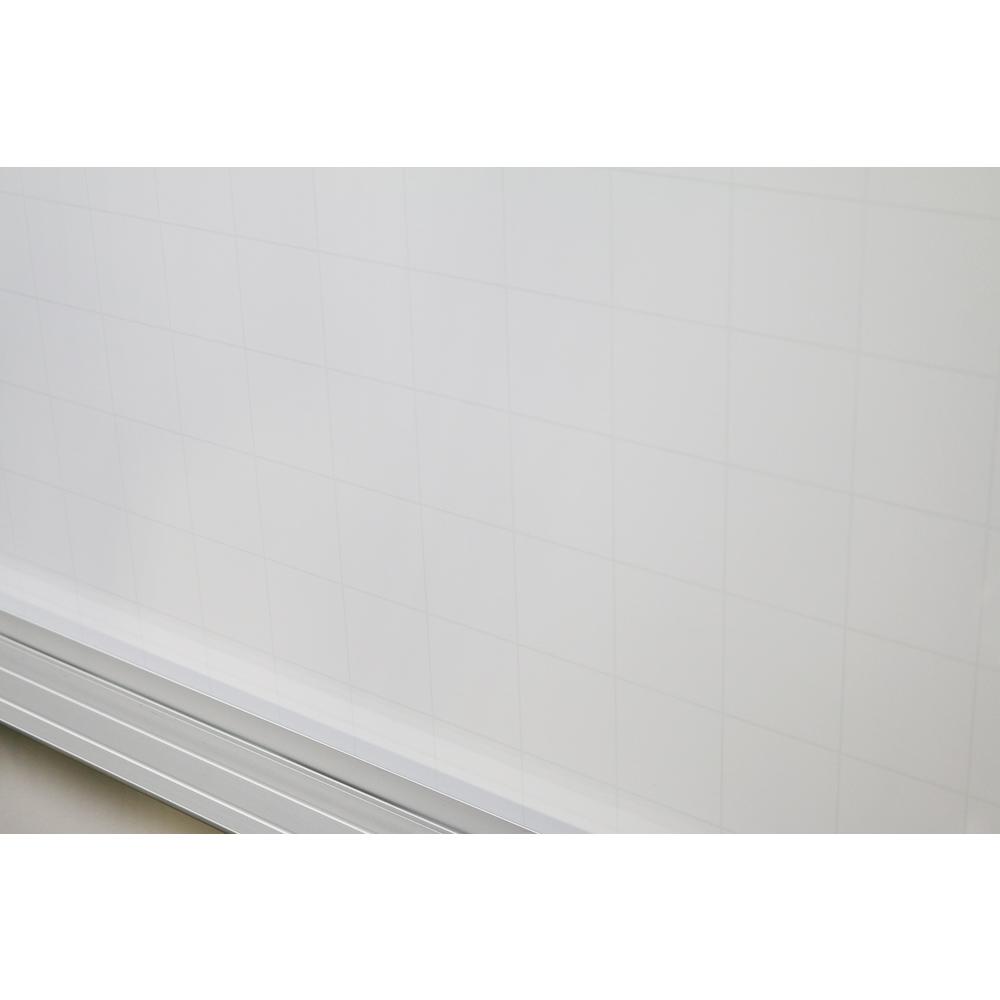 Ghent 2"x2" Grid Magnetic Whiteboard, 2’H x 3’W. Picture 2