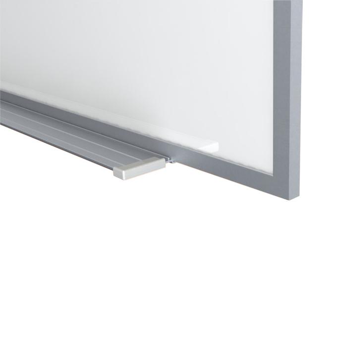 Ghent Magnetic Porcelain Whiteboard with Aluminum Frame, 4'H x 6'W. Picture 4