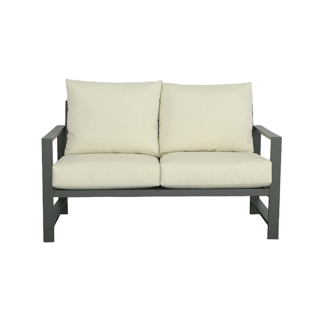 Outdoor Loveseat- Frame & Cushions. Picture 1