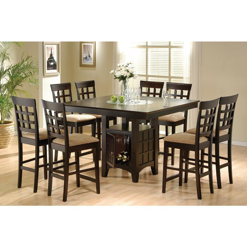 Gabriel 7-piece Square Counter Height Dining Set Cappuccino. Picture 1