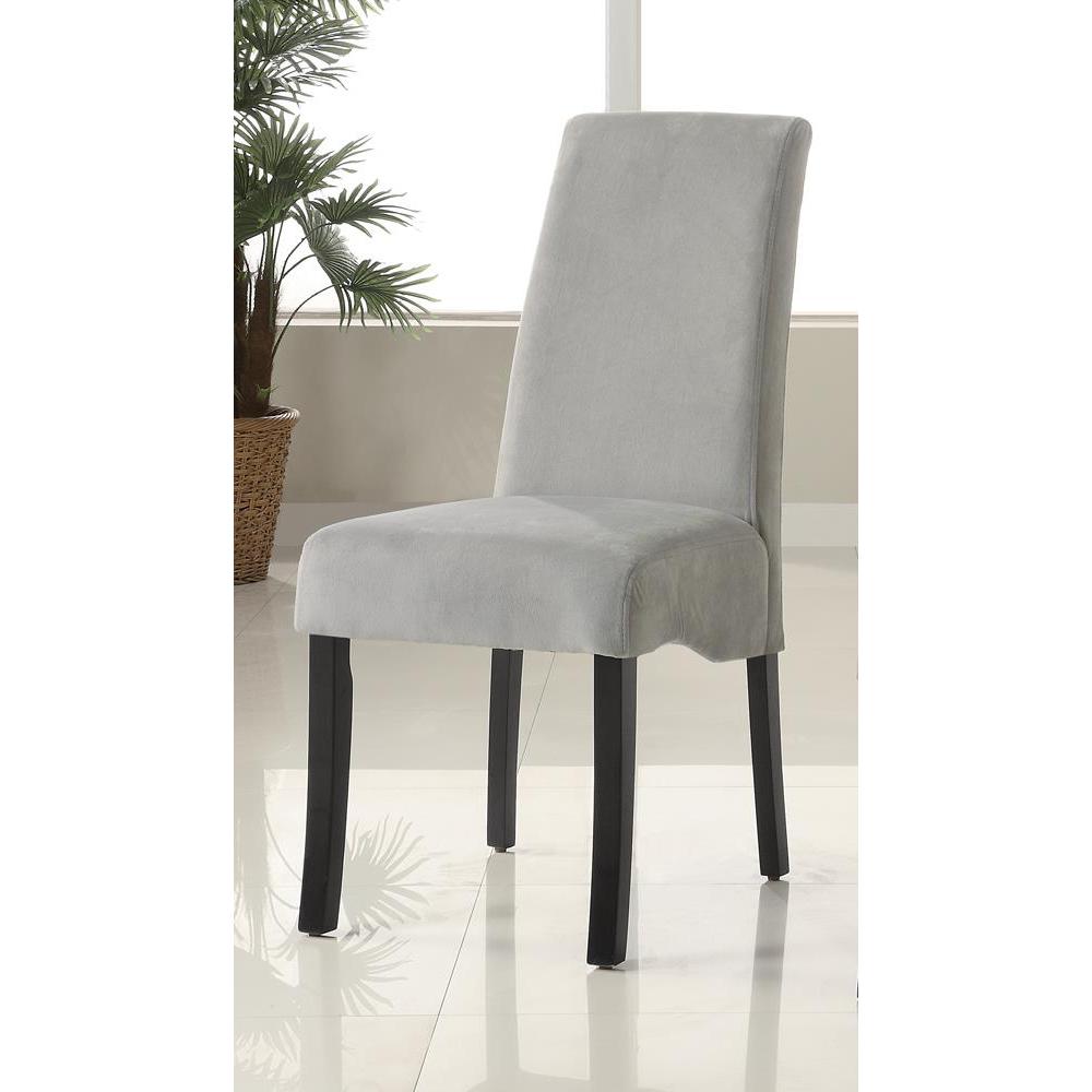 Stanton Upholstered Side Chairs Grey (Set of 2). Picture 1