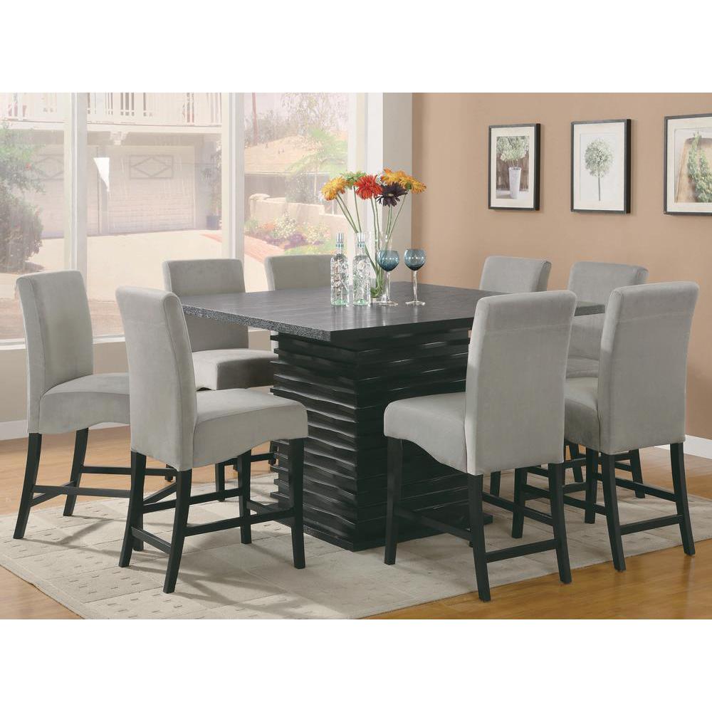 Stanton 7-piece Dining Set Black and Grey. Picture 1