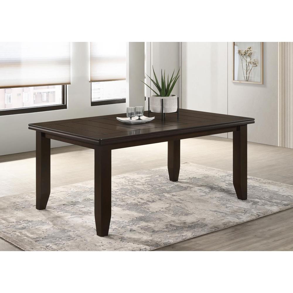 Dalila Rectangular Dining Table Cappuccino. Picture 8