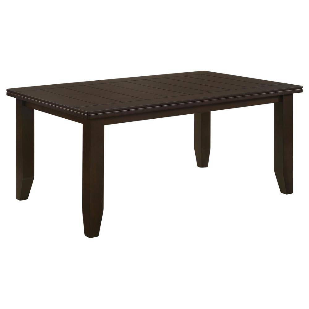 Dalila Rectangular Dining Table Cappuccino. Picture 1