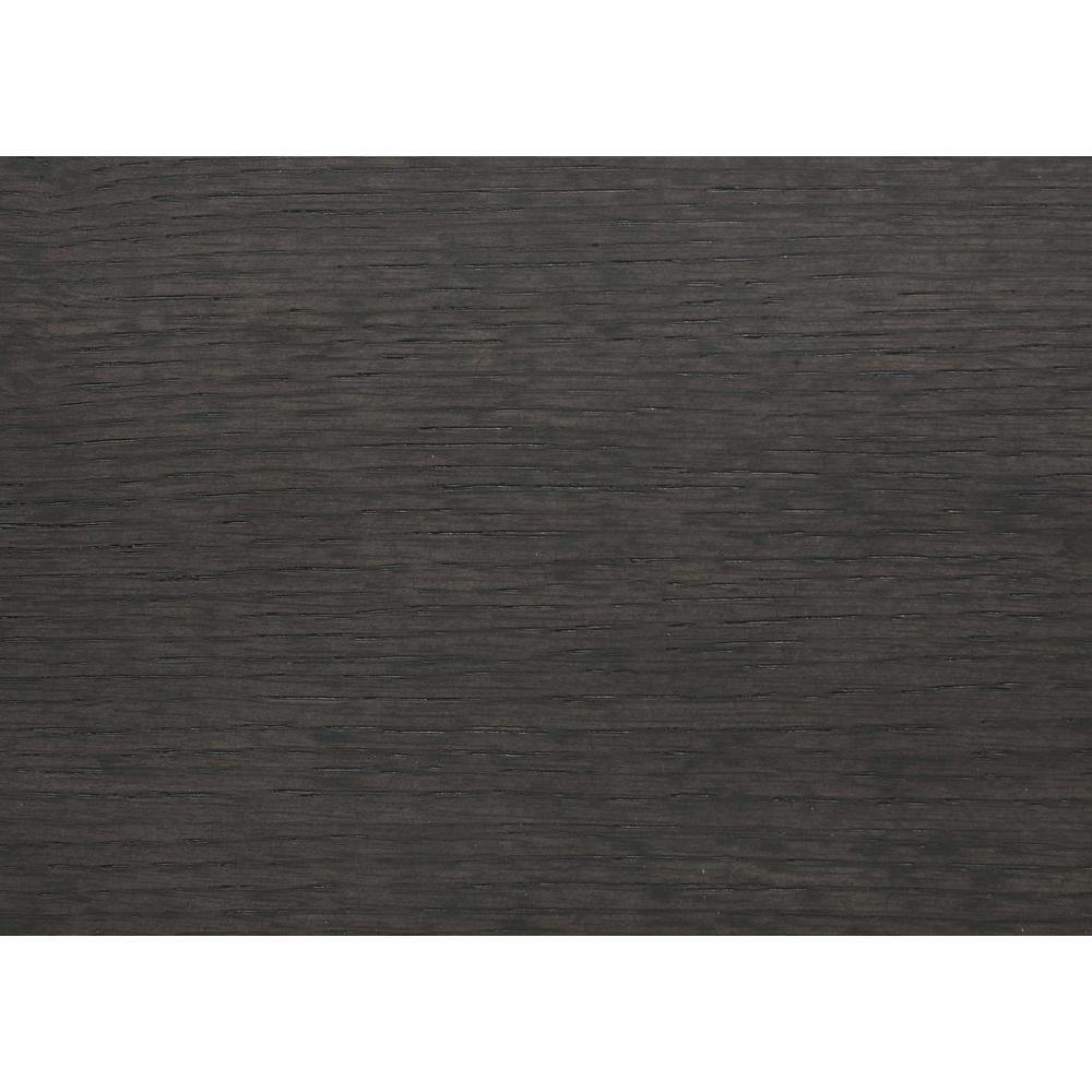 Dalila Rectangular Plank Top Dining Table Dark Grey. Picture 5