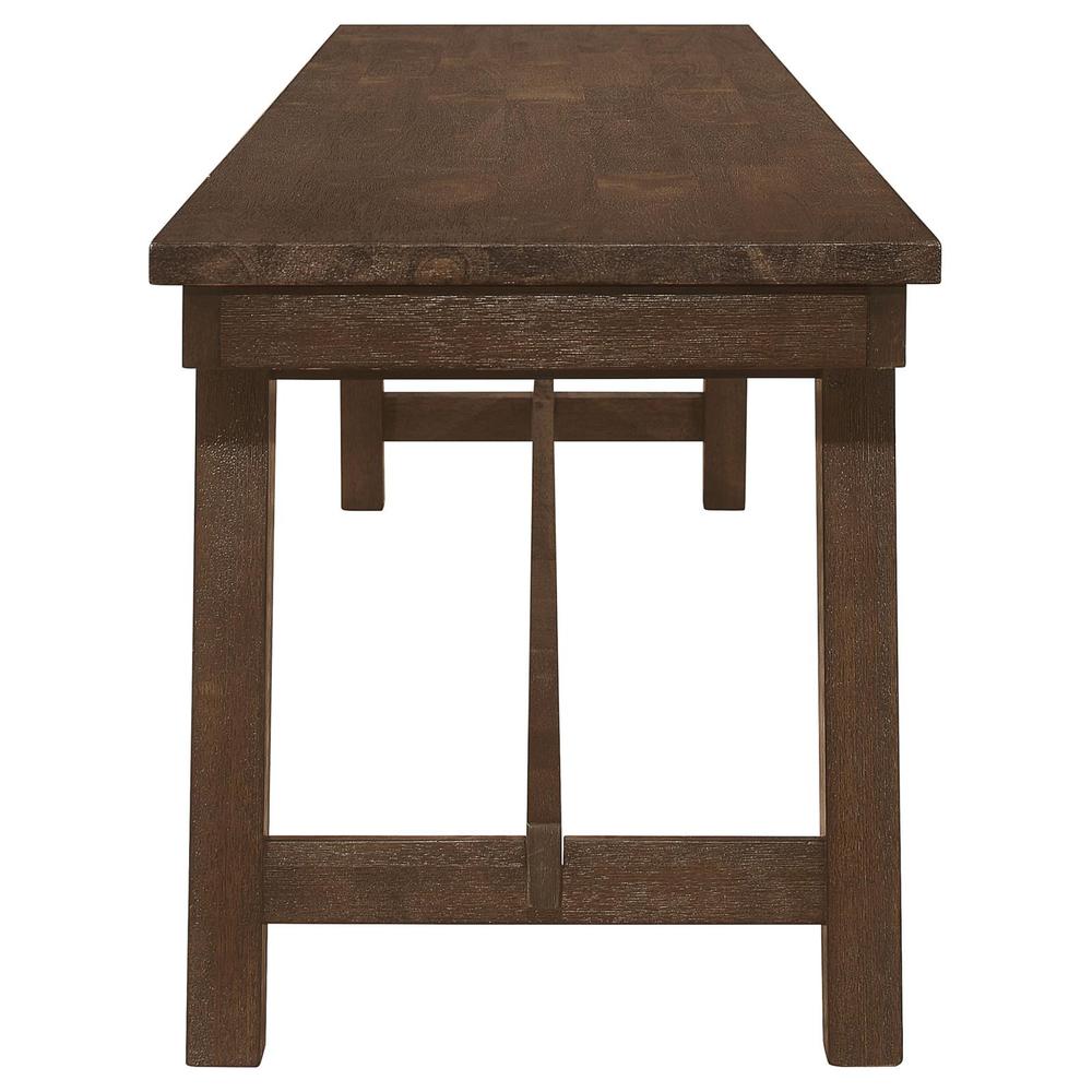 Reynolds 6-piece Rectangular Dining Table Set Brown Oak. Picture 10