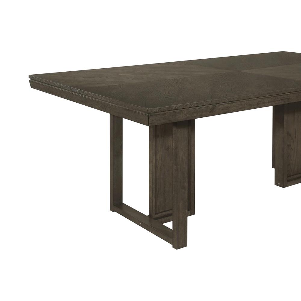 Kelly Rectangular Dining Table Dark Grey. Picture 5