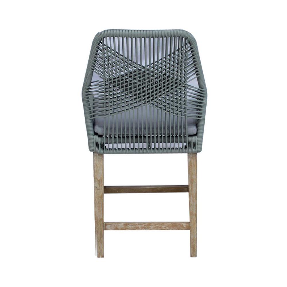 Nakia Woven Rope Back Counter Height Stools (Set of 2). Picture 4