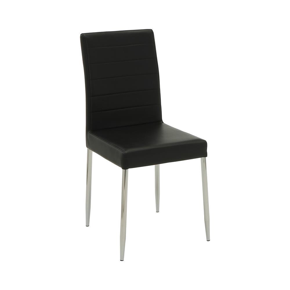 Maston Upholstered Dining Chairs Black (Set of 4). Picture 2