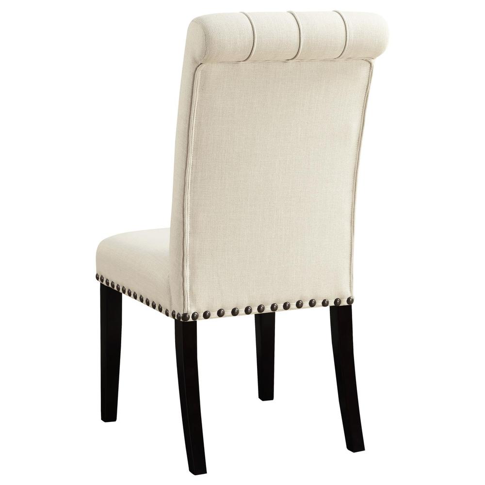 Alana Tufted Back Upholstered Side Chairs Beige (Set of 2). Picture 5