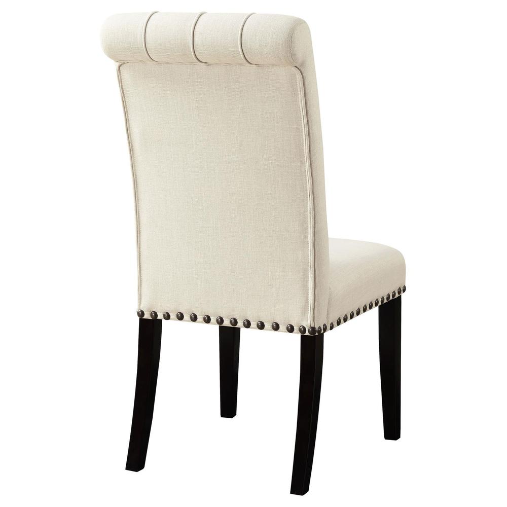 Alana Tufted Back Upholstered Side Chairs Beige (Set of 2). Picture 6