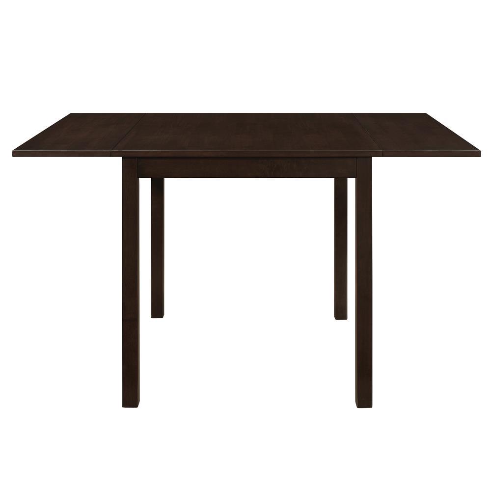Kelso Rectangular Dining Table with Drop Leaf Cappuccino. Picture 4