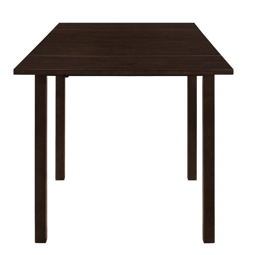 Kelso Rectangular Dining Table with Drop Leaf Cappuccino. Picture 8