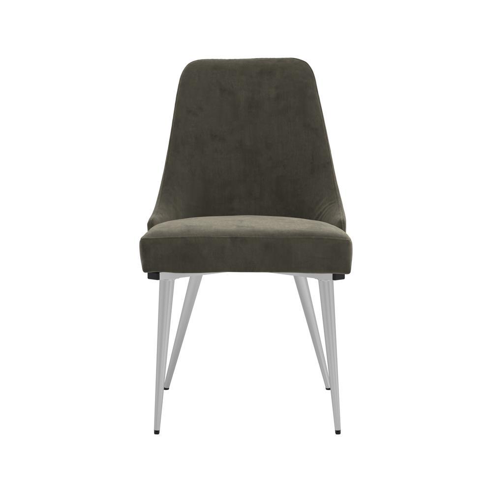 Cabianca Curved Back Side Chairs Grey (Set of 2). Picture 3