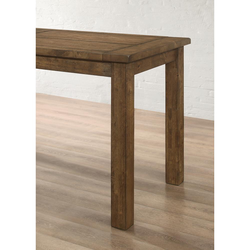 Coleman Counter Height Table Rustic Golden Brown. Picture 8