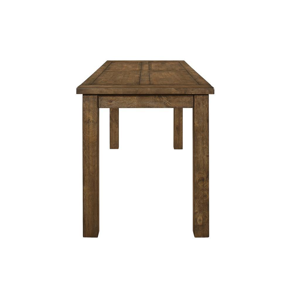 Coleman Counter Height Table Rustic Golden Brown. Picture 4