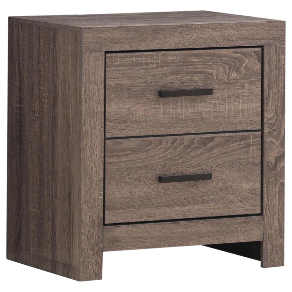 Brantford 2-drawer Nightstand Barrel Oak. Picture 2